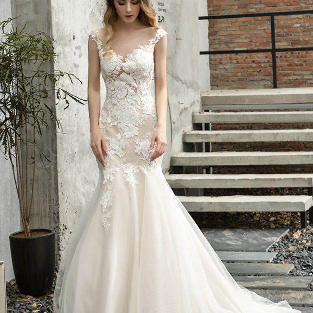 wedding dress shipping free - Picture 3 of 12